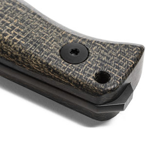 Cuchillos de Caza Negros con Hoja Fija Recubierta de Negro, Mango Texturizado Gris Oscuro y Funda Protectora Negra para Acampar al Aire Libre - Product Image 6
