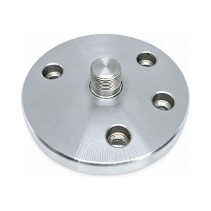 Table rotative horizontale et verticale de 80 mm à 4 emplacements avec mandrin auto-centrant à 3 mors de 65 mm, plaque arrière M14x1, écrous en T et boulons pour fraisage - Product Image 5