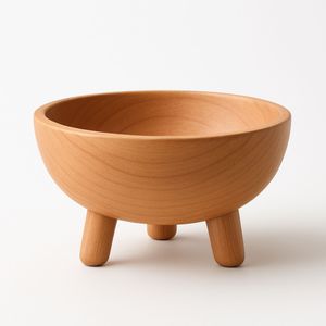 Hot Trending Premium Natural Acacia Wood <b>Bowl</b> <b>Large</b> Acacia Wood <b>Bowl</b> Natural Grain Salad <b>Bowl</b> Fruit <b>Bowl</b> Serving <b>Bowl</b> - Product Image 3
