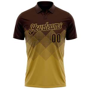 Camiseta Polo Personalizada para Equipos Deportivos, Nombre y Número del Jugador, Fabricación OEM, Secado Rápido, Poliéster, Ropa Deportiva al Por Mayor - Product Image 1