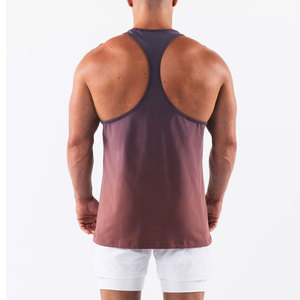 Camisetas sin mangas personalizadas con diseños de sublimación para hombre, de fibra de poliéster de secado rápido, diseño profesional para correr maratones y gimnasio. - Product Image 5