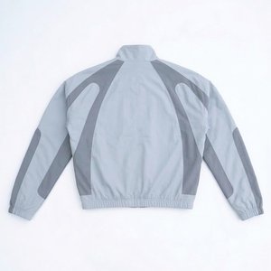 Ensemble de survêtements coupe-vent en nylon respirant de haute qualité pour hommes, personnalisables avec logo, séchage rapide, style streetwear, très demandés - Product Image 3