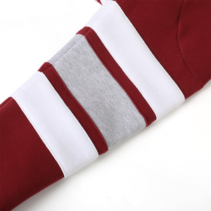 Sweat à capuche de hockey Texas Southern Maroon, sweat à capuche de hockey personnalisé, bordeaux, lettres grecques brodées, coton molletonné unisexe - Product Image 4