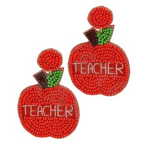 Fiestas de profesores Pendientes colgantes de moda especial Nueva llegada Cuentas hechas a mano transfronterizas Lentejuelas dulces Moda creativa - Product Image 1