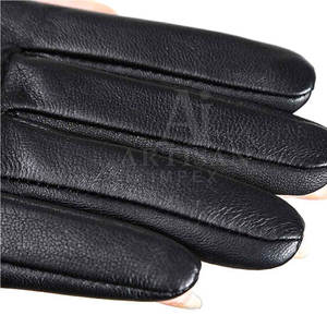 Gants en cuir de style nouveau, design personnalisé, fabrication professionnelle, gants en cuir pour hommes en vente - Product Image 5