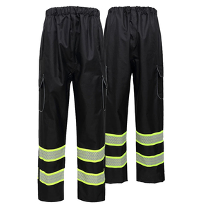 Winter Warm <b>Waterproof</b> Mining Worker Safety <b>Work</b> Pants High Visibility Tool Pockets Men's Reflective Tapes Hi Vis Trousers Nylon - Product Image 6