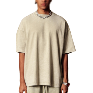 Nueva Camiseta de Verano Personalizada de Marca Hip Hop Streetwear para Hombre, Cuello Redondo, Manga Corta, 100% Algodón, Corte Regular, Transpirable - Product Image 5