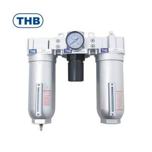 Séparateur d'air et d'huile à haut débit en alliage d'aluminium modulaire certifié THB, unité FRL90 avec 1 an de garantie - Product Image 2