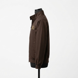 Dernier style, veste sportive décontractée d'hiver, style urbain, avec logo frontal, respirante, coupe-vent, en polyester/nylon - Product Image 3