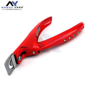 Coupe-ongles rouge pour faux ongles en acrylique, gel UV, coupe-bordures pour faux ongles, coupe-pointes pour nail art - Product Image 3