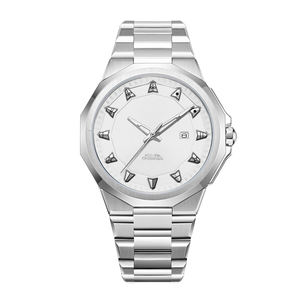 Relojes de Pulsera de Cuarzo de Lujo para Hombre, Estilo Ejecutivo con Logotipo Personalizado, Acero Inoxidable Verde, Resistentes al Agua, con Fecha Fácil de Leer - Product Image 6