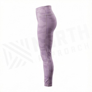 Activewear Women Legging Organic Cotton <b>Yoga</b> <b>Pants</b> Sustainable Bamboo Fiber <b>Plus</b> <b>Size</b> Premium Fitness Workout Training - Product Image 3