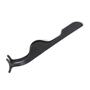 Pince à épiler professionnelle SUBHAN INTERNATIONAL en acier inoxydable, faite à la main, légère, durable, droite, pour volume de cils - Product Image 6