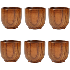Natural Wooden Coffee Tea <b>Cup</b> high Quality Handcrafted With Handle & Polished Table Organizer Coffee tea Serving <b>Cup</b> - Product Image 2