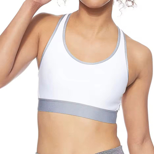 Compression Seamless Sports Bra Women Bright Pink High Impact Gym Bra Moisture Wicking <b>Padded</b> Activewear Top - Product Image 4