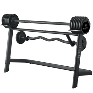 80LB 36.2KG <b>Rubber</b> Coated Adjustable Barbell Weight - Product Image 1