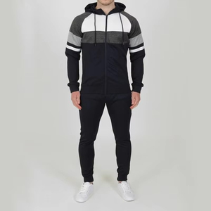 Ensemble 2 pièces décontracté homme automne : Gilet sans manches zippé et pantalon de jogging réversible – Qualité supérieure – OEM - Product Image 4