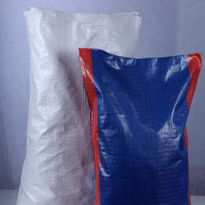 Sacs d'emballage refermables pour riz 5kg 25kg 50kg, scellables à chaud, pour farine agricole et aliments pour animaux, sacs en polypropylène imprimés offset personnalisés - Product Image 1