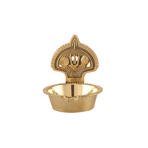 Gran Kamakshi Tilak Latón Diya - Product Image 6