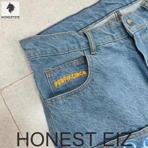 Pantalones de mezclilla ajustados elásticos para hombre TONGYANG con bordados, agujeros y rasgaduras, estilo urbano. - Product Image 5
