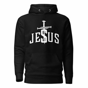 Sudadera con Capucha de la Iglesia Campamento de Esperanza de Jesús, para Hombres, Mujeres y Jóvenes, Sudadera Cristiana de Algodón Francés con Logotipo de Chenille - Product Image 4