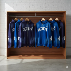 Sweat-shirts à capuche personnalisés avec logo sérigraphié, effet délavé, fermeture éclair, couleurs unies, en molleton épais, prix raisonnables - Product Image 3