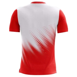 Camiseta de Manga Corta para Hombre con Estampado Geométrico, Cuello Redondo Blanco y Verde, Transpirable, de Secado Rápido, Deportiva, Corte Regular, Tejido de Punto, Talla 2XL - Product Image 4