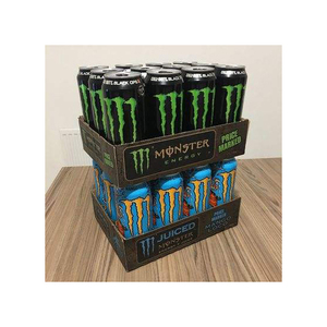 Boisson énergisante Moonster (16 oz.) Boîtes de conserve, lot de 24. Boissons énergisantes Moonster originales, fraîches / Vente en gros - Product Image 5