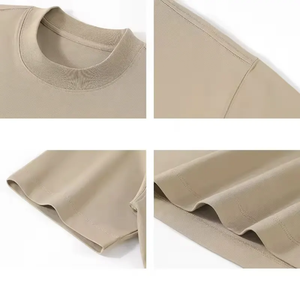 เสื้อยืดคุณภาพสูง 280GSM ผ้าฝ้าย 100% ทรงโอเวอร์ไซส์ สกรีนโลโก้ได้ตามต้องการ เนื้อผ้าหนา ใส่ได้ทั้งชายและหญิง ทรงหลวม - Product Image 2