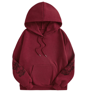 New Professional Custom High Quality logo Pullover Hoodies Plus Size Sweatshirts Puff Printing Hoodie - Product Image 1