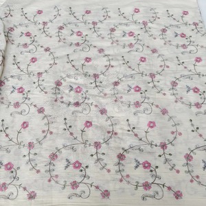 Tela de Bordado de Hilo Múltiple de Algodón Cora Suave de Excelente Calidad para Vestidos de Fiesta, Disponible para Suministro Mundial - Product Image 1