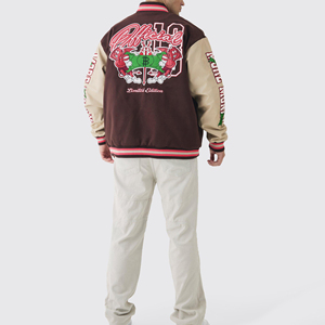 Chaqueta Varsity Premium para Hombre, Chaqueta Universitaria de Moda, Chaqueta Deportiva Elegante - Product Image 3