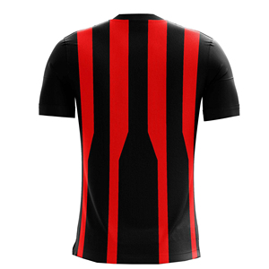 Camiseta de Fútbol Americano Personalizada Azul Marino y Blanca, Número 91, Cuello en V, Malla Transpirable, Manga Corta, Estilo Deportivo Holgado, 100% Poliéster - Product Image 4