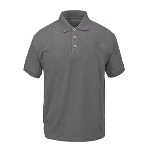 Camisetas de hombre de mezcla de poliéster/algodón para camisas Logotipo bordado personalizado Ropa informal suave de verano de alta calidad Transpirable - Product Image 3