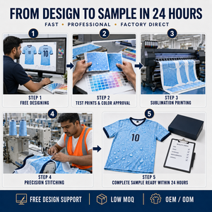 Custom Sublimated 100% Polyester Soccer Jersey Lightweight Breathable Quick Dry Football Team Shirt Personalized Name Number - Product Image 5