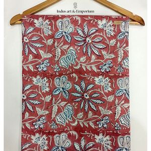 Tela de Algodón Cambray Estampada a Bloques 60x60, Tela de Algodón con Estampado Tradicional Jaipuri - Product Image 5