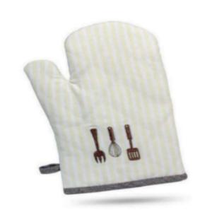 Gants de cuisine en coton 100 % biologique personnalisés, résistants à la chaleur, pour chef, accessoires de cuisine en lin pour la maison, vente en gros - Product Image 6