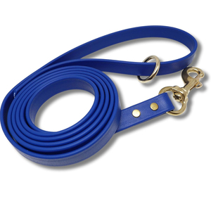 Hot Sale Luxury Custom Made Low MOQ Heavy Duty Leather Dog Leash Customized Color And Logo Leather Dog Leash - Product Image 1