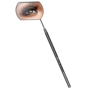 Professional <b>Makeup</b> Tool Beauty Self-Care Instrument Stainless Steel Magnifying Eyebrow <b>Mirror</b> with Handle - Product Image 1