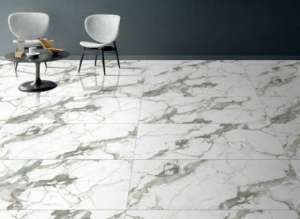 Carreaux de porcelaine brillants élégants de qualité supérieure, format grand carrelage 800x1600, 1200x1800, 750x1500 mm, pour intérieur de luxe - Product Image 2