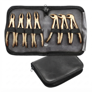 Pinces dentaires pour bébé, lot de 7 pièces, réutilisables, en acier inoxydable de qualité allemande, Power Grip, certifiées CE - Product Image 5