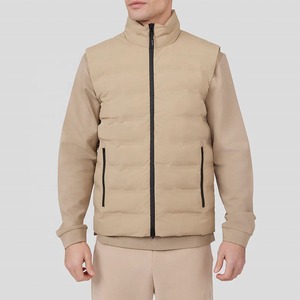 Gilet matelassé d'hiver personnalisé pour homme, gilet chaud respirant, style décontracté, gilet matelassé unisexe pour l'hiver - Product Image 3