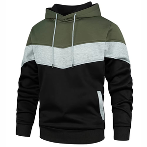 Sweat à capuche personnalisé pour homme grande taille Clush Industries – Polaire de haute qualité polyester/coton, épaules tombantes, grammage lourd, vierge - Product Image 2