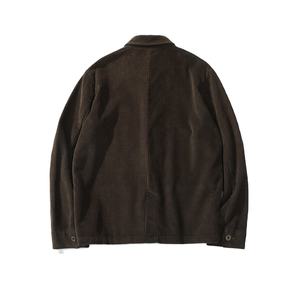 Vintage Winter <b>Patchwork</b> Varsity Letterman <b>Jacket</b> for Men Women Wool & Leather Windproof - Product Image 2