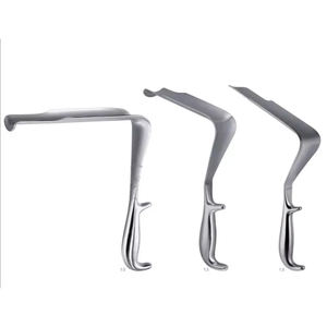 Rétracteur pelvien St. Marks à prix compétitif, 3 pièces, manuel, réutilisable, en acier inoxydable allemand, pour chirurgie ORL et neurochirurgie - Product Image 1