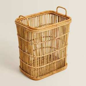 Panier de bureau en rotin naturel/forme personnalisée, mobilier commercial réglable (autres), paniers de bureau européens en rotin pour la maison - Product Image 5