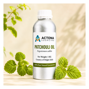 Huile de patchouli de qualité supérieure pour la parfumerie, la fabrication de savon, l'encens, approvisionnement en gros en provenance d'Inde - Product Image 2
