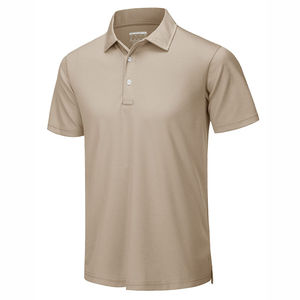 Polo homme uni à manches courtes en coton respirant, vêtement décontracté bleu, polos respirants pour garçons, haute qualité, uni - Product Image 6