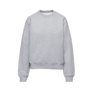 Crewneck เสื้อวอร์มผ้าฝ้ายคอกลมขนแกะ,เสื้อวอร์มขนาดใหญ่สำหรับผู้หญิงขนาด300 GSM French Terry - Product Image 3