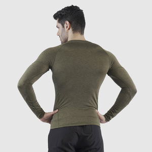 Camisetas de Compresión Personalizadas, Transpirables, de Manga Larga, Casuales, Tallas Grandes, Resistentes, para Hombre, Colores Personalizados, Logotipo, Spandex/Poliéster, OEM - Product Image 6
